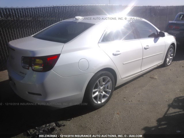 1G11C5SLXFF220048 - 2015 CHEVROLET MALIBU 1LT 白色 照片 4
