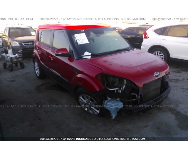 KNDJT2A68D7604757 - 2013 KIA SOUL +/!/SPORT RED photo 1