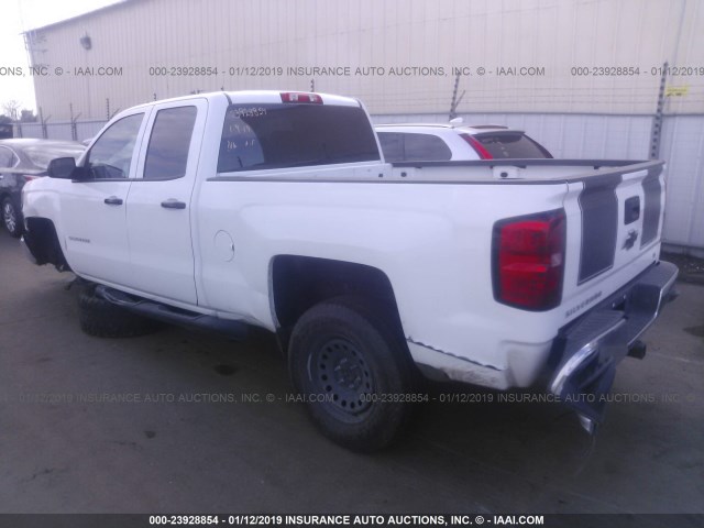 1GCRCREC1EZ347555 - 2014 CHEVROLET SILVERADO C1500 LT WHITE photo 3