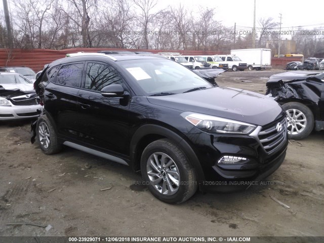 KM8J3CA48JU818371 - 2018 HYUNDAI TUCSON SEL/SEL PLUS BLACK photo 1