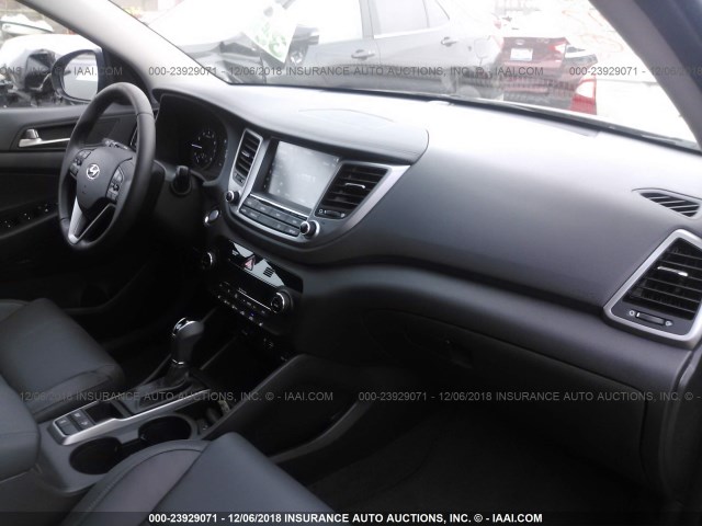 KM8J3CA48JU818371 - 2018 HYUNDAI TUCSON SEL/SEL PLUS BLACK photo 5