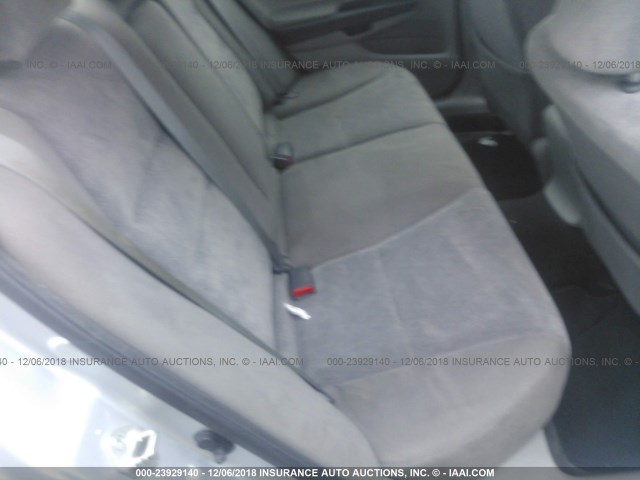 1HGCP2F44AA048337 - 2010 HONDA ACCORD LXP SILVER photo 8