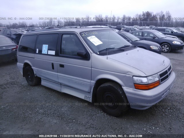 1B4GH54R4RX361438 - 1994 DODGE GRAND CARAVAN LE/ES GRAY photo 1