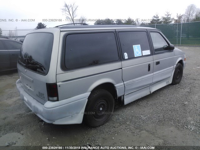 1B4GH54R4RX361438 - 1994 DODGE GRAND CARAVAN LE/ES GRAY photo 4