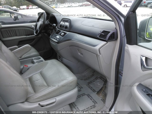 5FNRL38685B096350 - 2005 HONDA ODYSSEY EXL GREEN photo 5