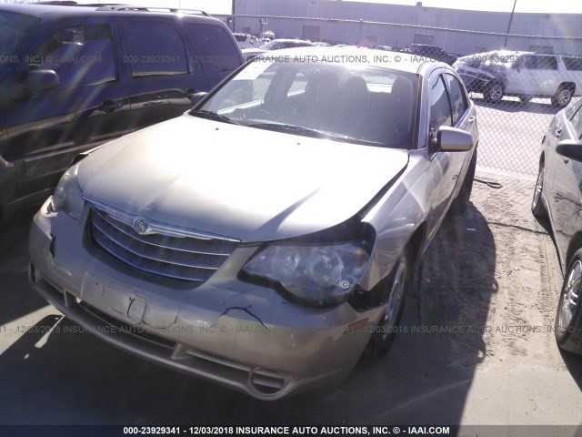 1C3CC5FB7AN145877 - 2010 CHRYSLER SEBRING LIMITED GOLD photo 2