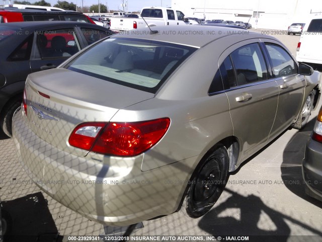 1C3CC5FB7AN145877 - 2010 CHRYSLER SEBRING LIMITED GOLD photo 4