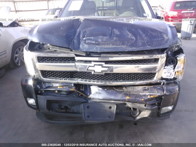 3GCEC13J98G235964 - 2008 CHEVROLET SILVERADO C1500 BLUE photo 6