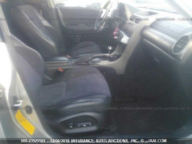 JTHBD182610012999 - 2001 LEXUS IS 300 SILVER photo 5