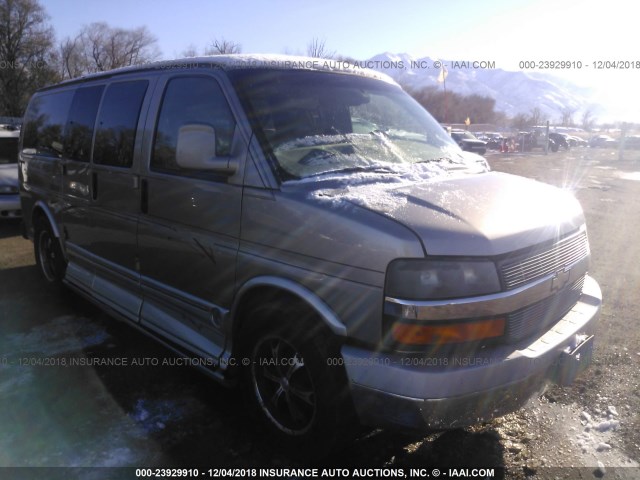 1GBFH15TX31174057 - 2003 CHEVROLET EXPRESS G1500  SILVER photo 1