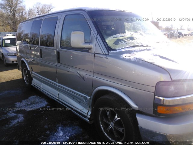 1GBFH15TX31174057 - 2003 CHEVROLET EXPRESS G1500  SILVER photo 6