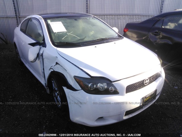 JTKDE167X80262061 - 2008 TOYOTA SCION TC თეთრი ფოტო 1