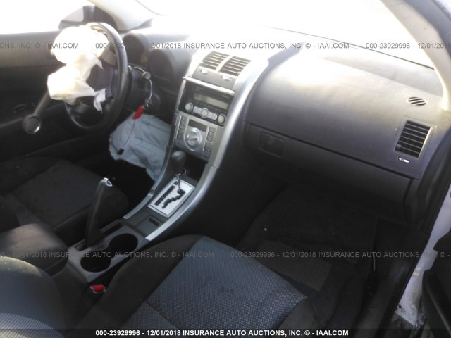 JTKDE167X80262061 - 2008 TOYOTA SCION TC თეთრი ფოტო 5