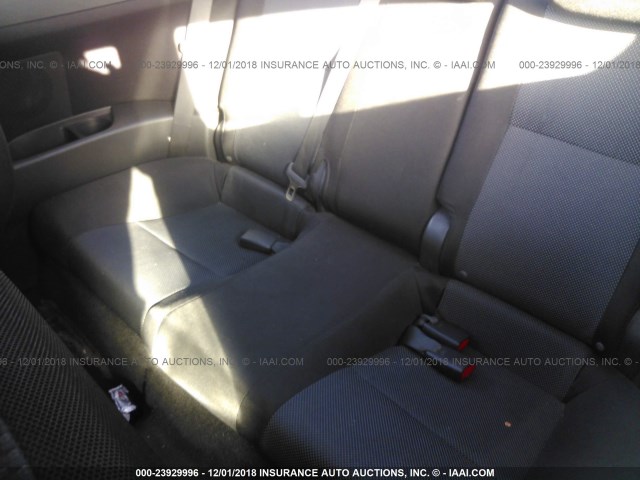 JTKDE167X80262061 - 2008 TOYOTA SCION TC თეთრი ფოტო 8