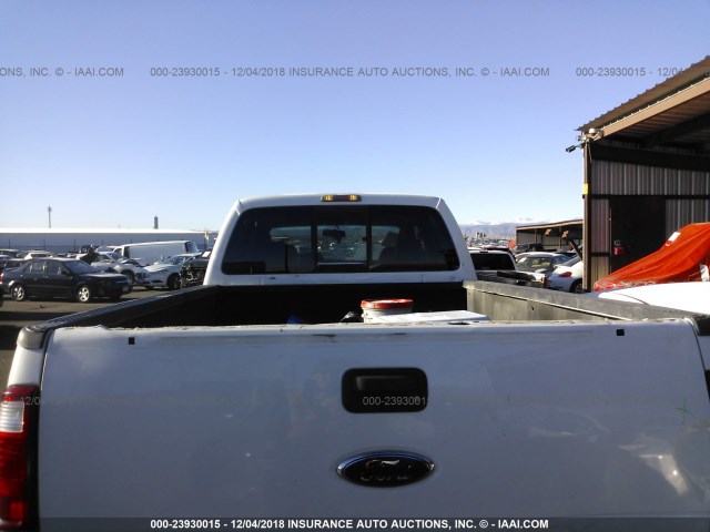 1FTWW31R88ED85300 - 2008 FORD F350 SRW SUPER DUTY WHITE photo 7