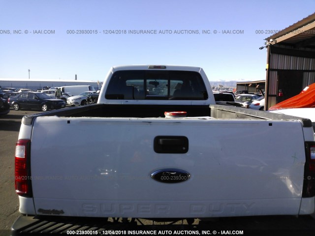 1FTWW31R88ED85300 - 2008 FORD F350 SRW SUPER DUTY WHITE photo 8