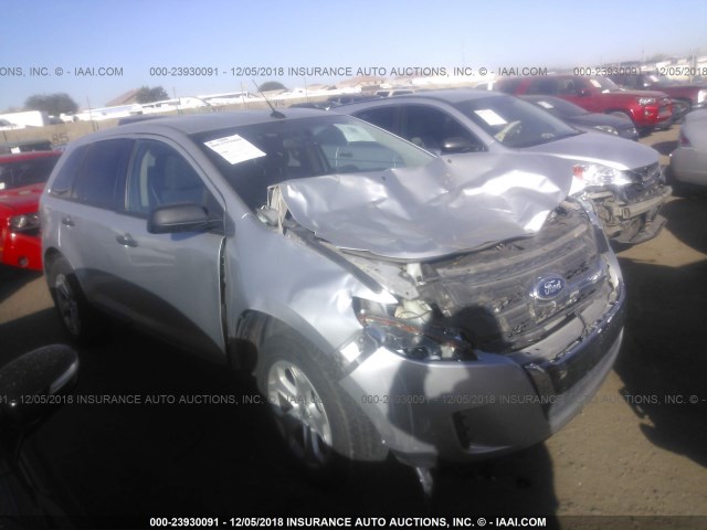 2FMDK4GC9DBB95986 - 2013 FORD EDGE SE SILVER photo 1