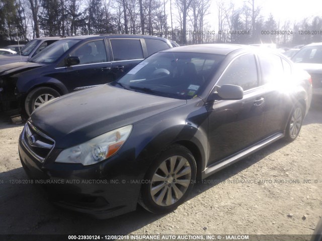 4S3BMDK6XA2239292 - 2010 SUBARU LEGACY 3.6R LIMITED GRAY photo 2