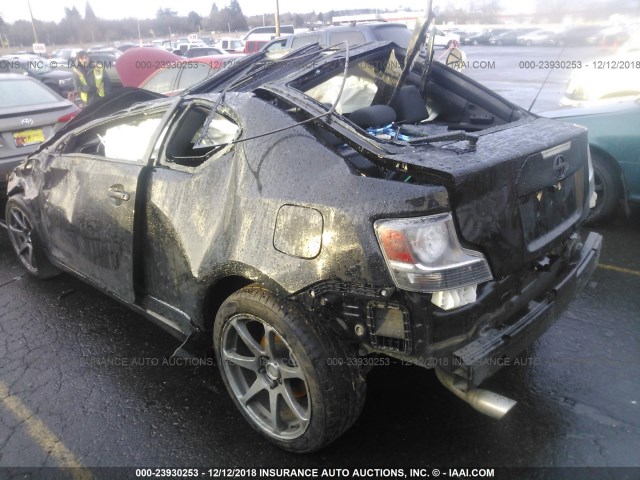 JTKJF5C79GJ018647 - 2016 TOYOTA SCION TC BLACK photo 3
