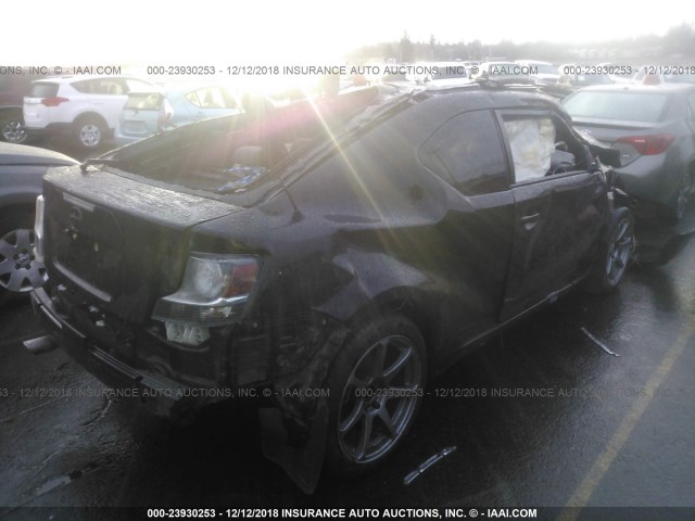 JTKJF5C79GJ018647 - 2016 TOYOTA SCION TC BLACK photo 4