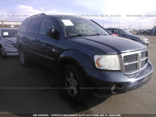 1D8HB48297F502752 - 2007 DODGE DURANGO SLT GRAY photo 1