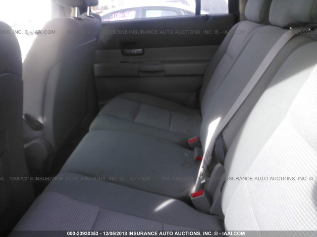 1D8HB48297F502752 - 2007 DODGE DURANGO SLT GRAY photo 8