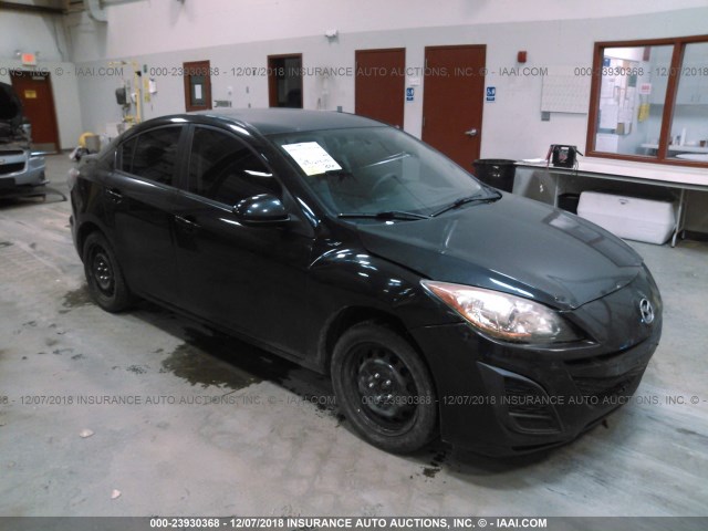 JM1BL1UF9B1410040 - 2011 MAZDA 3 I 黑色 照片 1