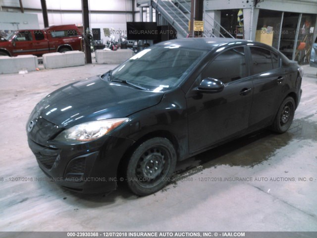 JM1BL1UF9B1410040 - 2011 MAZDA 3 I 黑色 照片 2
