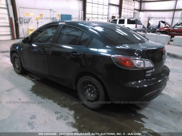 JM1BL1UF9B1410040 - 2011 MAZDA 3 I 黑色 照片 3