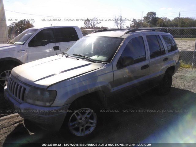 1J4GW48S24C233015 - 2004 JEEP GRAND CHEROKEE LAREDO/COLUMBIA/FREEDOM 灰色 照片 2