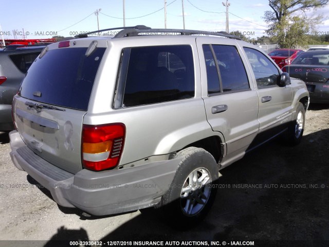 1J4GW48S24C233015 - 2004 JEEP GRAND CHEROKEE LAREDO/COLUMBIA/FREEDOM 灰色 照片 4