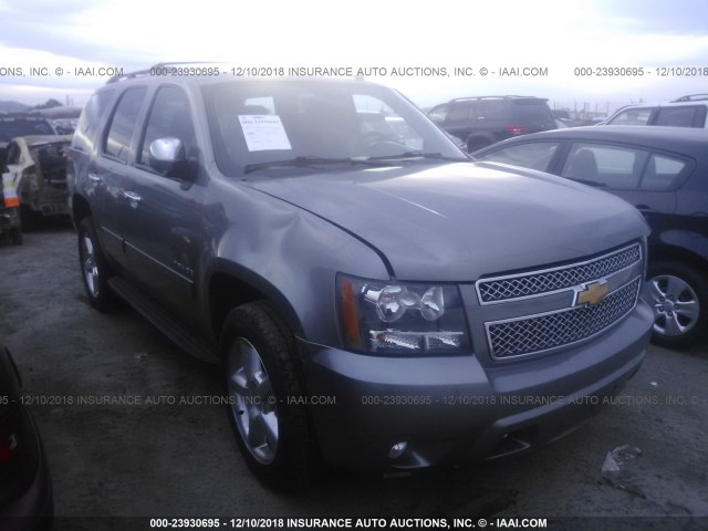 1GNSCAE08CR185002 - 2012 CHEVROLET TAHOE C1500  LS GRAY photo 1