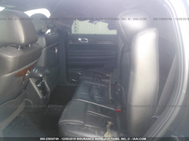 2LMHJ5NK8EBL51672 - 2014 LINCOLN MKT BLACK photo 8