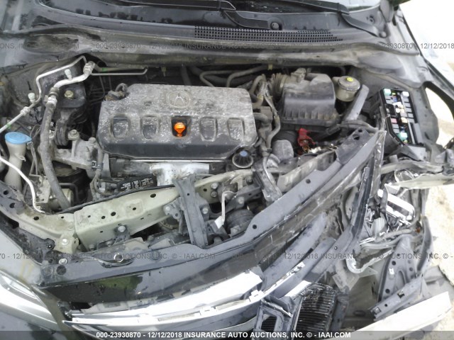 19VDE1F74DE018908 - 2013 ACURA ILX 20 TECH BLACK photo 10