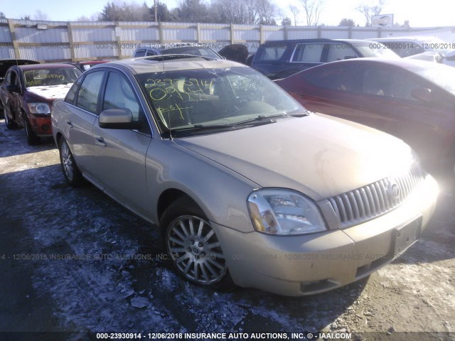 1MEHM42147G602954 - 2007 MERCURY MONTEGO PREMIER BEIGE photo 1