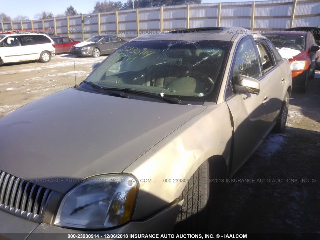 1MEHM42147G602954 - 2007 MERCURY MONTEGO PREMIER BEIGE photo 6