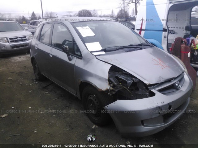 JHMGD38427S058233 - 2007 HONDA FIT SILVER photo 1