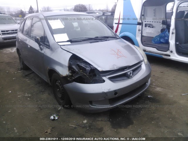 JHMGD38427S058233 - 2007 HONDA FIT SILVER photo 6