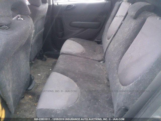 JHMGD38427S058233 - 2007 HONDA FIT SILVER photo 8