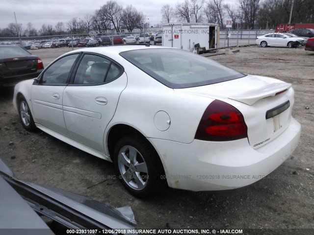 2G2WP552881140749 - 2008 PONTIAC GRAND PRIX WHITE photo 3