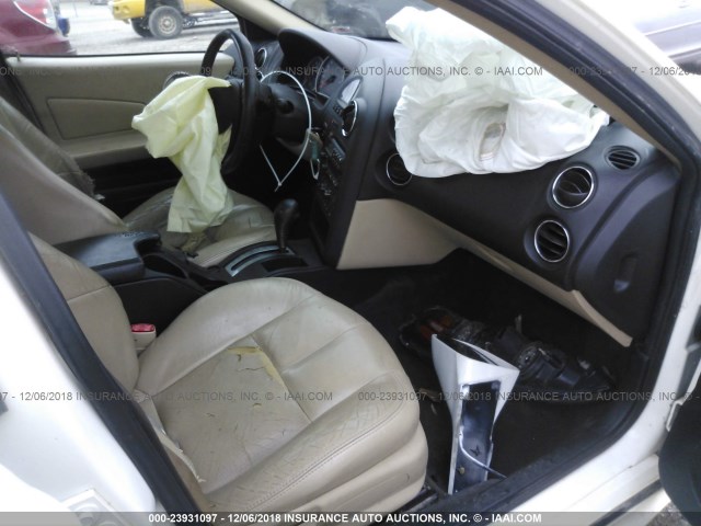 2G2WP552881140749 - 2008 PONTIAC GRAND PRIX WHITE photo 5