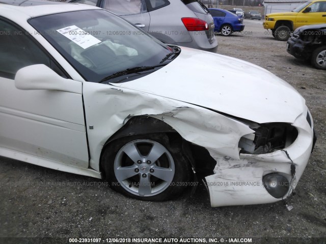 2G2WP552881140749 - 2008 PONTIAC GRAND PRIX WHITE photo 6