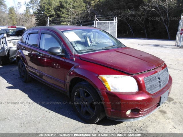 1B3HB48B07D219586 - 2007 DODGE CALIBER SXT RED photo 6