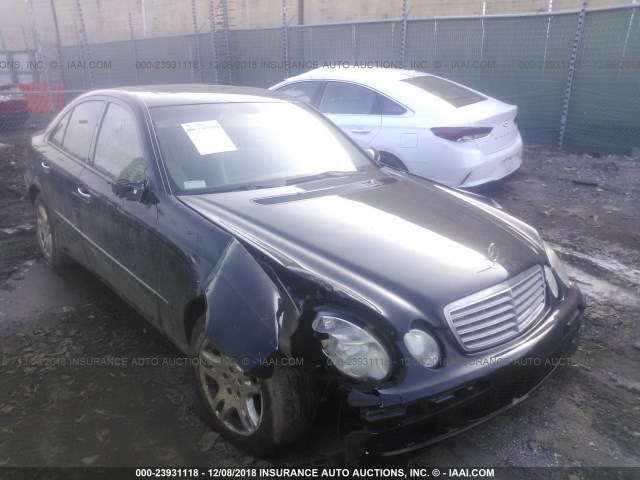 WDBUF65J83A189837 - 2003 MERCEDES-BENZ E 320 BLACK photo 1