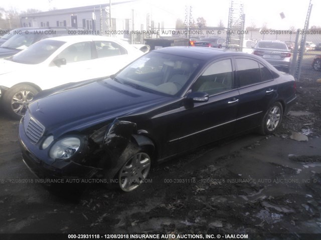 WDBUF65J83A189837 - 2003 MERCEDES-BENZ E 320 BLACK photo 2