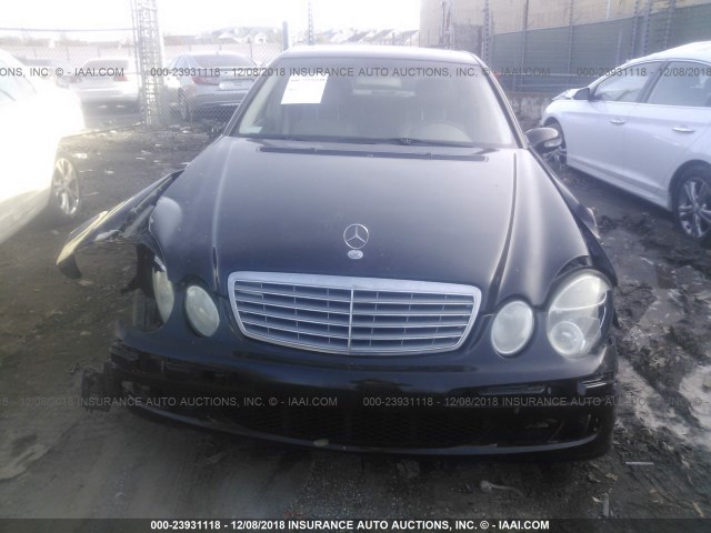 WDBUF65J83A189837 - 2003 MERCEDES-BENZ E 320 BLACK photo 6