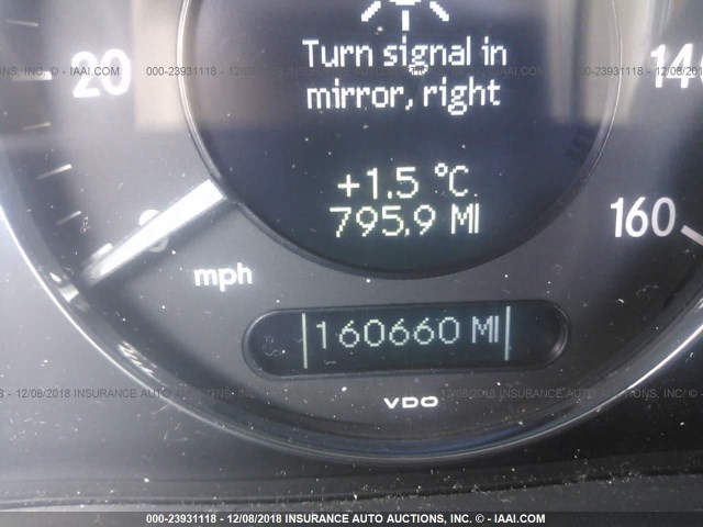 WDBUF65J83A189837 - 2003 MERCEDES-BENZ E 320 BLACK photo 7