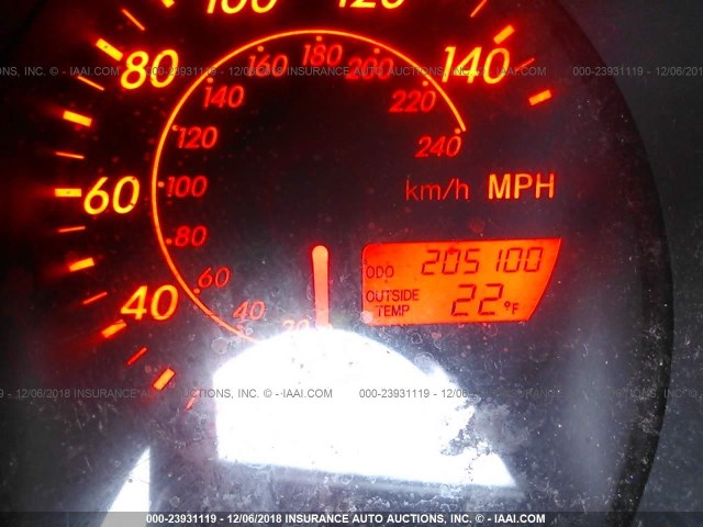 2T1KY32E33C071103 - 2003 TOYOTA COROLLA MATRIX XRS RED photo 7