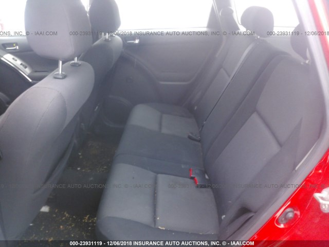 2T1KY32E33C071103 - 2003 TOYOTA COROLLA MATRIX XRS RED photo 8