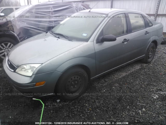 1FAFP34N06W128392 - 2006 FORD FOCUS ZX4 Light Blue photo 2